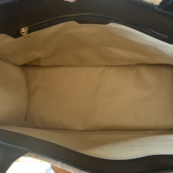 Maje Striped Wool Tote – French Boho Chic Shoulder Bag - Picture 12 of 13